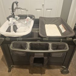 Playpen With Bassinet And Changing Table!