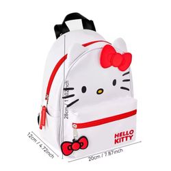Hello Kitty Backpack: Cute Waterproof Anime Bag for Girls & Students