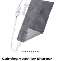 New Sharper Image Massaging Weighted Heating Pad