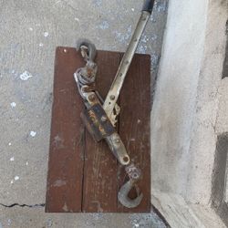 2 Tons Pulling Power Come Along with dual Hooks