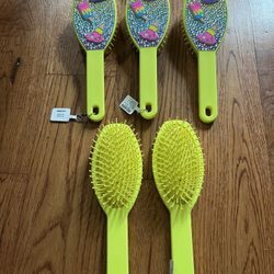 Brand New Sparkly Hair Brushes