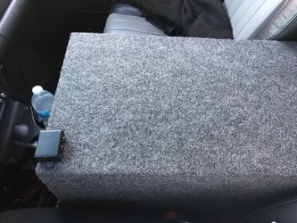 Custom sub box 2 12” ported replaces center console