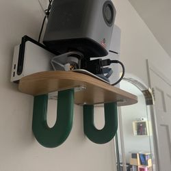 Small Wall Shelf Green 