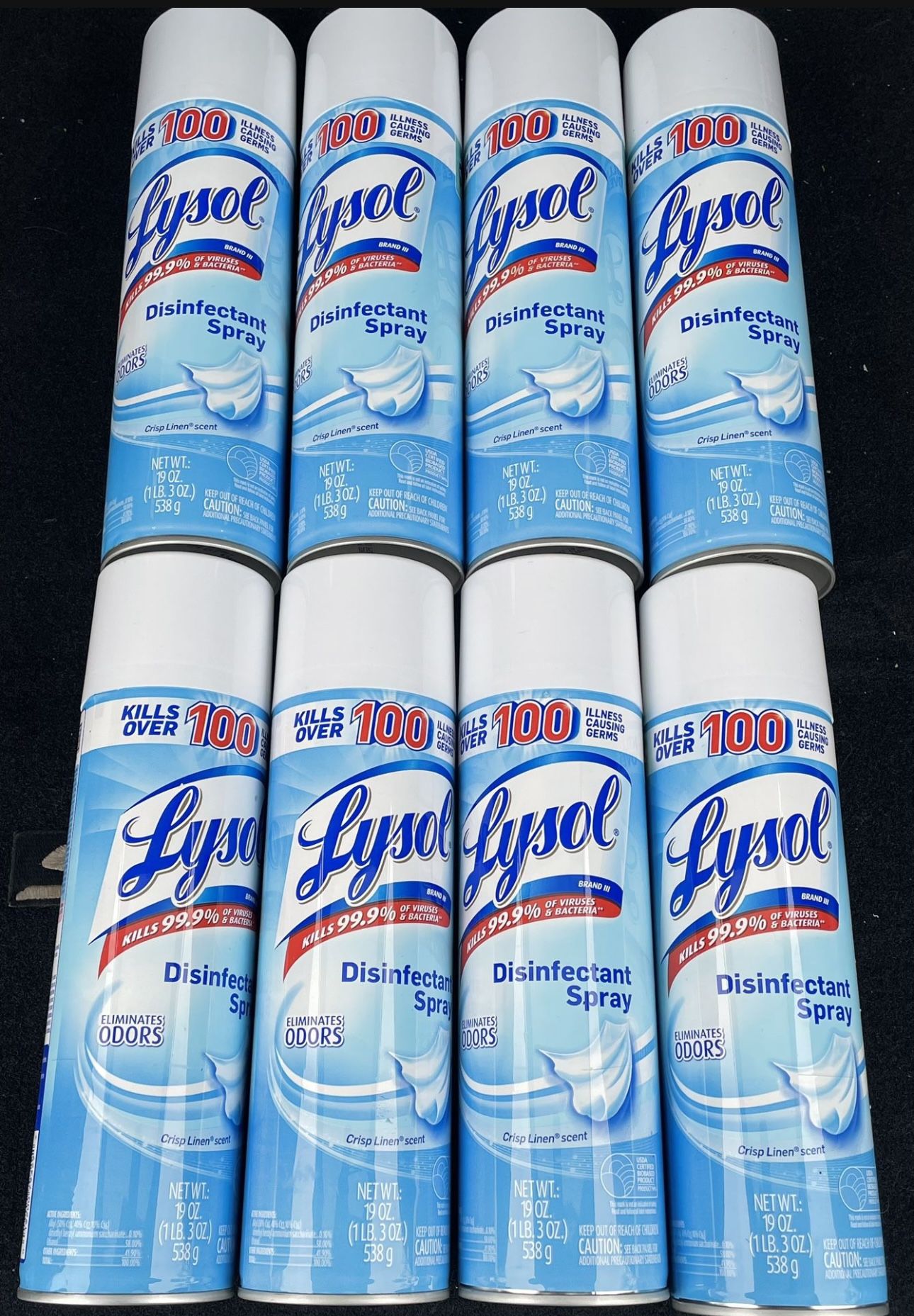 12 Available $5 Each Lysol Spray Can 19oz