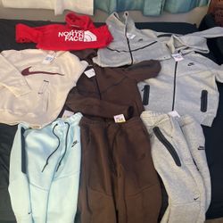 nike techs and nike hoodies