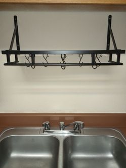 Metal shelf