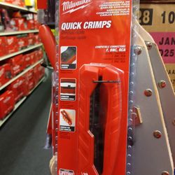 MILWAUKEE COAX COMPRESION CRIMPER