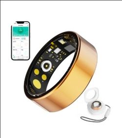 Smart Ring for Men & Women, Fitness and Health Tracker with Sleep Monitoring, Steps Counting