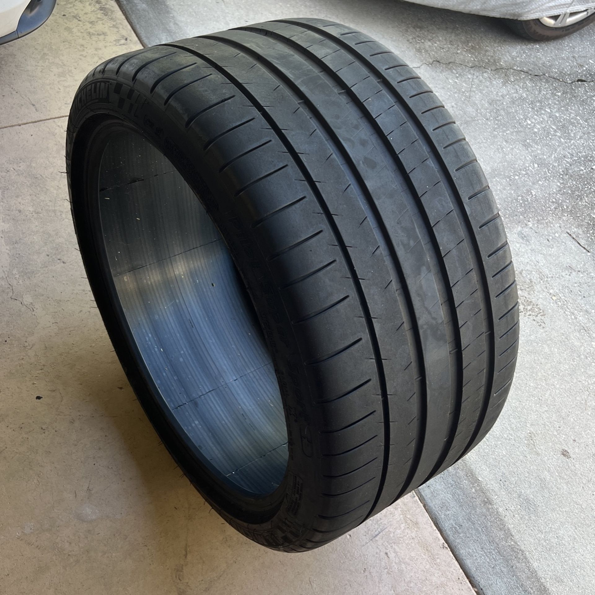 Tire Almost New 90 % More Life