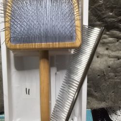 Pet Queen Slicker Brush Set