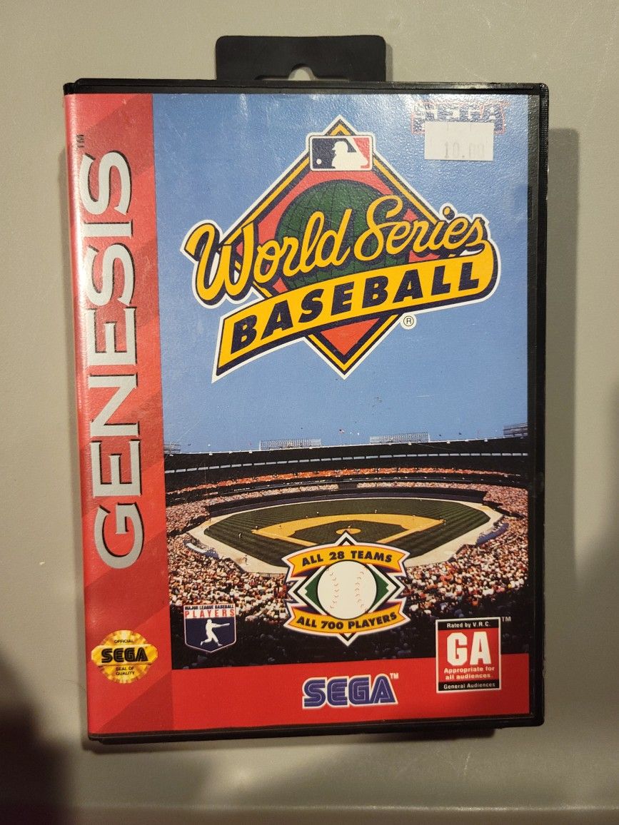 World Series Baseball (Sega Genesis, 1994) Complete