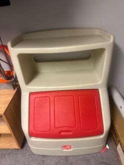 Step 2 toy box book case