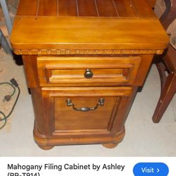 2 End , File Cabinets Solid Wood