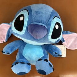 Bring home the mischievous charm of Stitch with this super-soft plush!