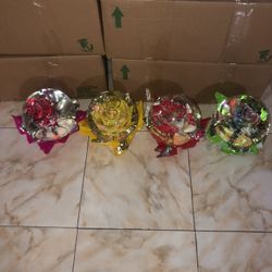 Tengo Cajas De Rosas En Cristal Esferas 