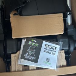 EGO POWER LAWNMOWER 