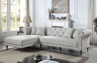 Sectional - Gray 	Azariah 	