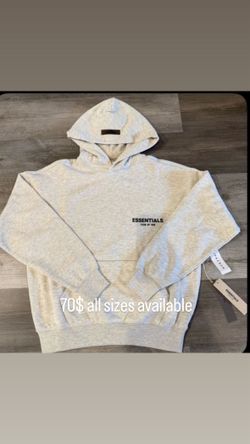 Light Gray Essential Hoodie