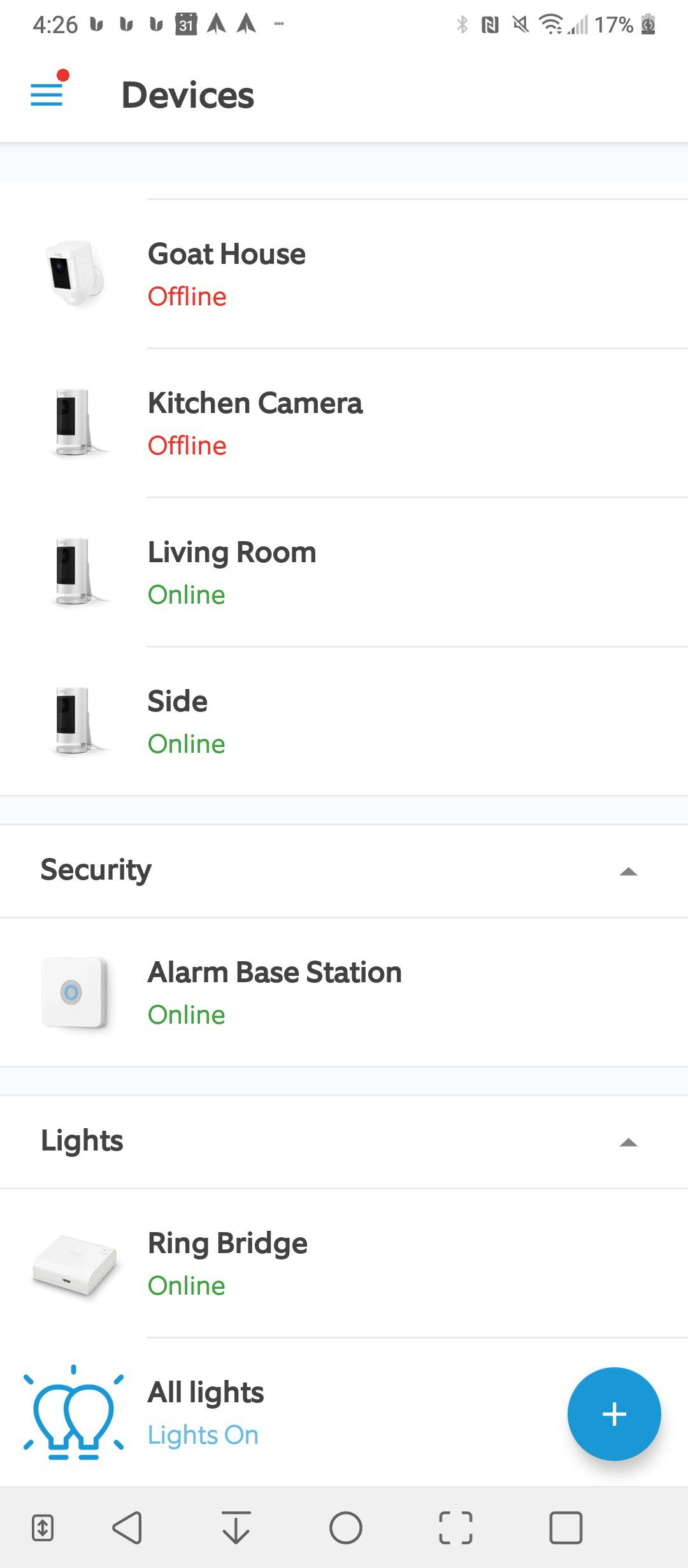 Ring Security System 1st Generation