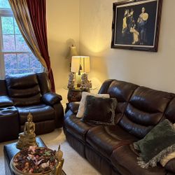 Leather Couch (set of 2)