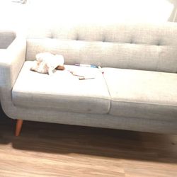 Sofa & loves seat.