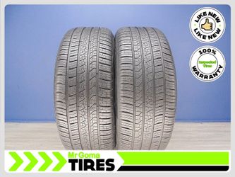 2 PIRELLI SCORPION ZERO A/S J LR PNCS 245/45R21 USED TIRES 9.2/32 TREAD 2454521
