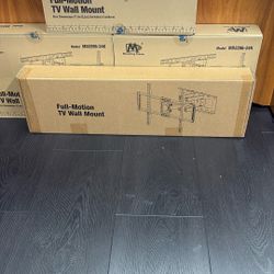 Full Motion Tv Wall Mount 55 Inch 65 Inch 75 Inch New Sealed 