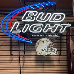 Bud Light Charger Sign
