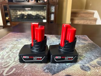 Milwaukee M12 XC4.0 Batteries.  $40 each