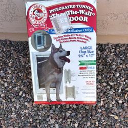 Large In Wall Doggy Door
