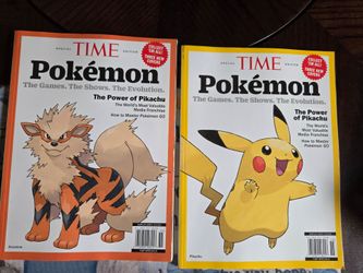 Time magazines Pokemon  Both for