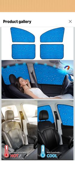 Magnetic Car Window Sun Shades Set of 4