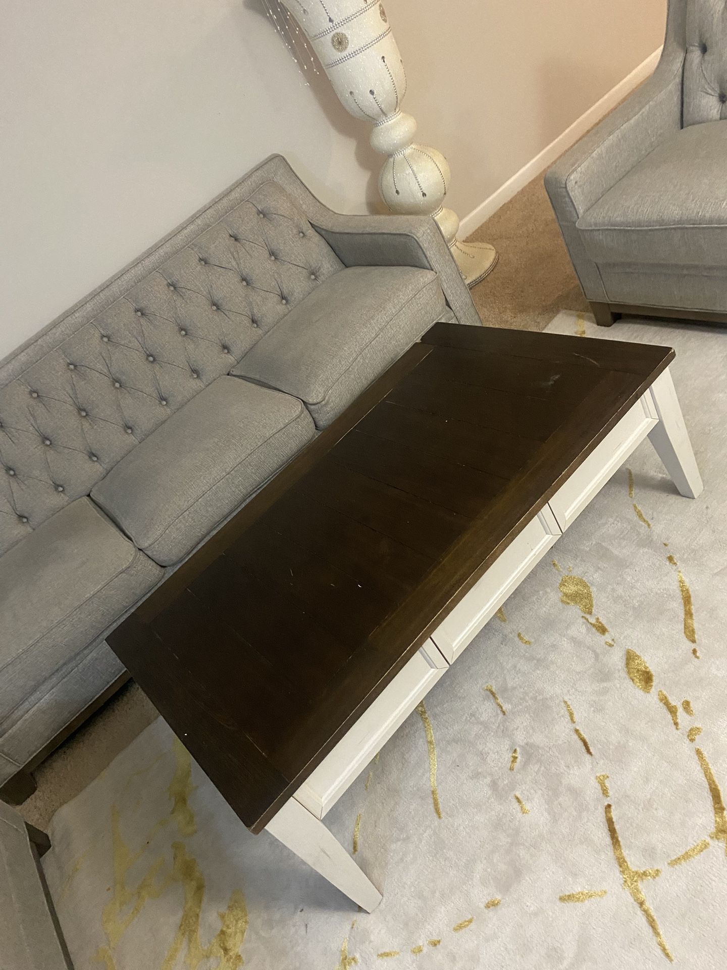 Coffee And Dining Table As A Set