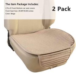 New 2 Pack Bottom Car Seat Pads  20.08”*20.08” Cushions protector ventilated.-2 piece.