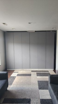 3 Floor to ceiling wardrobe closets
