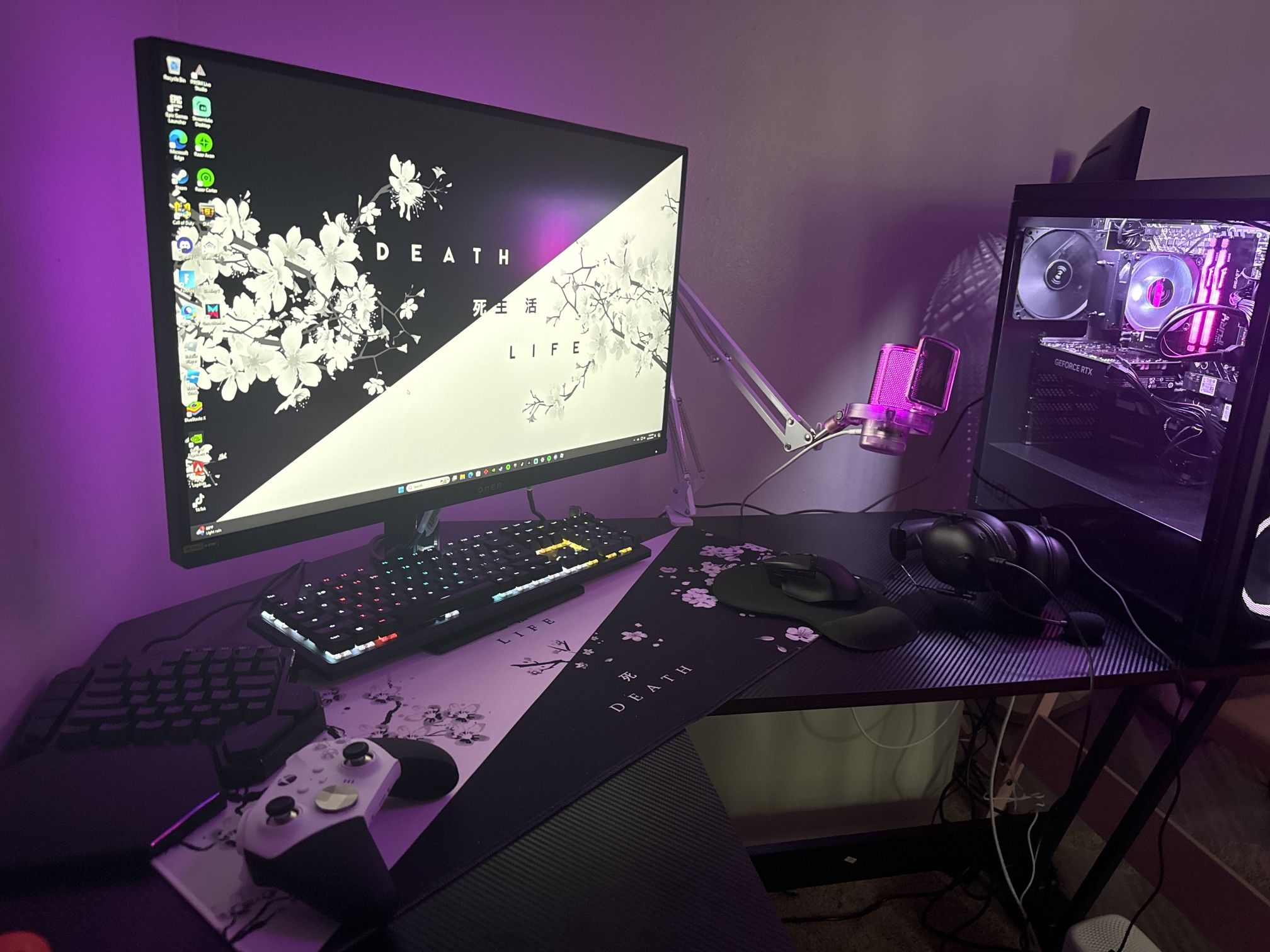 PC Gaming/streaming Setup NEED GONE BY Thurs 10/10/24