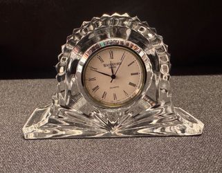 Waterford Crystal Desk Clock