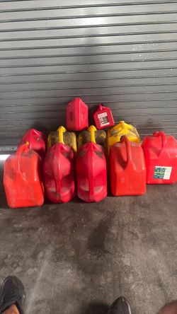 Used Gas Cans for Sale – No Tops