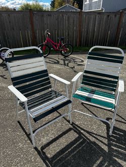 Patio chairs