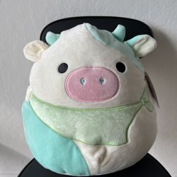Squishmallow Belana the Cow 11” Valentines NWT HTF 2021