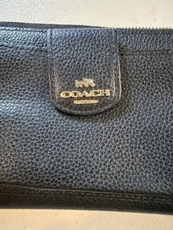 Coach New York Black Leather Wallet