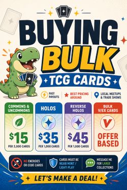 Buying Bulk Pokemon Cards