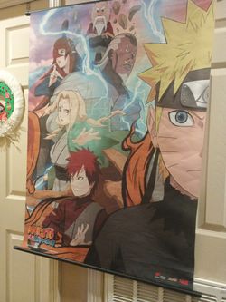 NARUTO  fabric Poster 