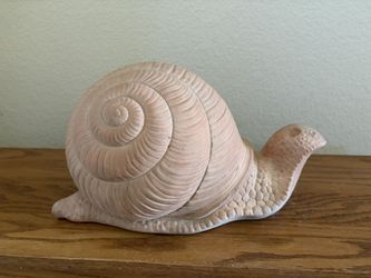 Terra Cotta “ Snail” Garden Yard Decor