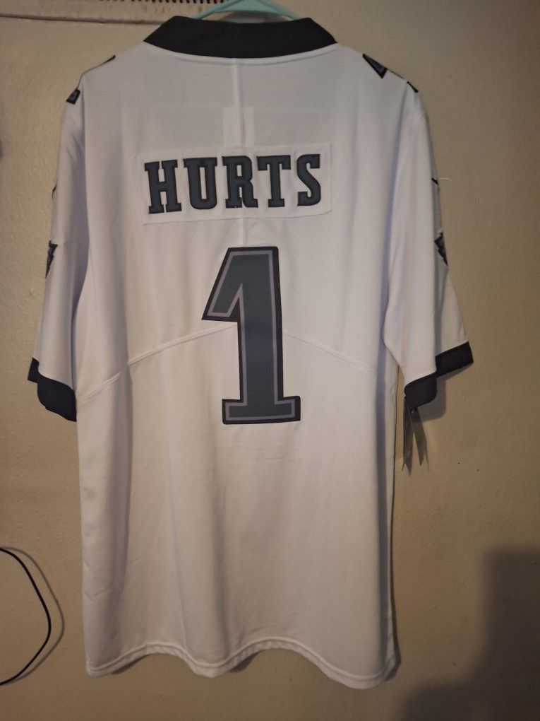 Jalen Hurts Philadelphia Eagles Jersey Sizes M Thru 2X