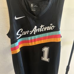 Wembanyama Fiesta Spurs Jersey Xl