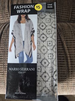 Fashion Wrap by Mario Serrani. NEW