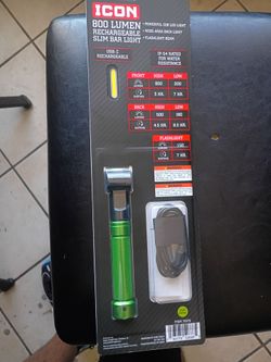 Icon slim bar light