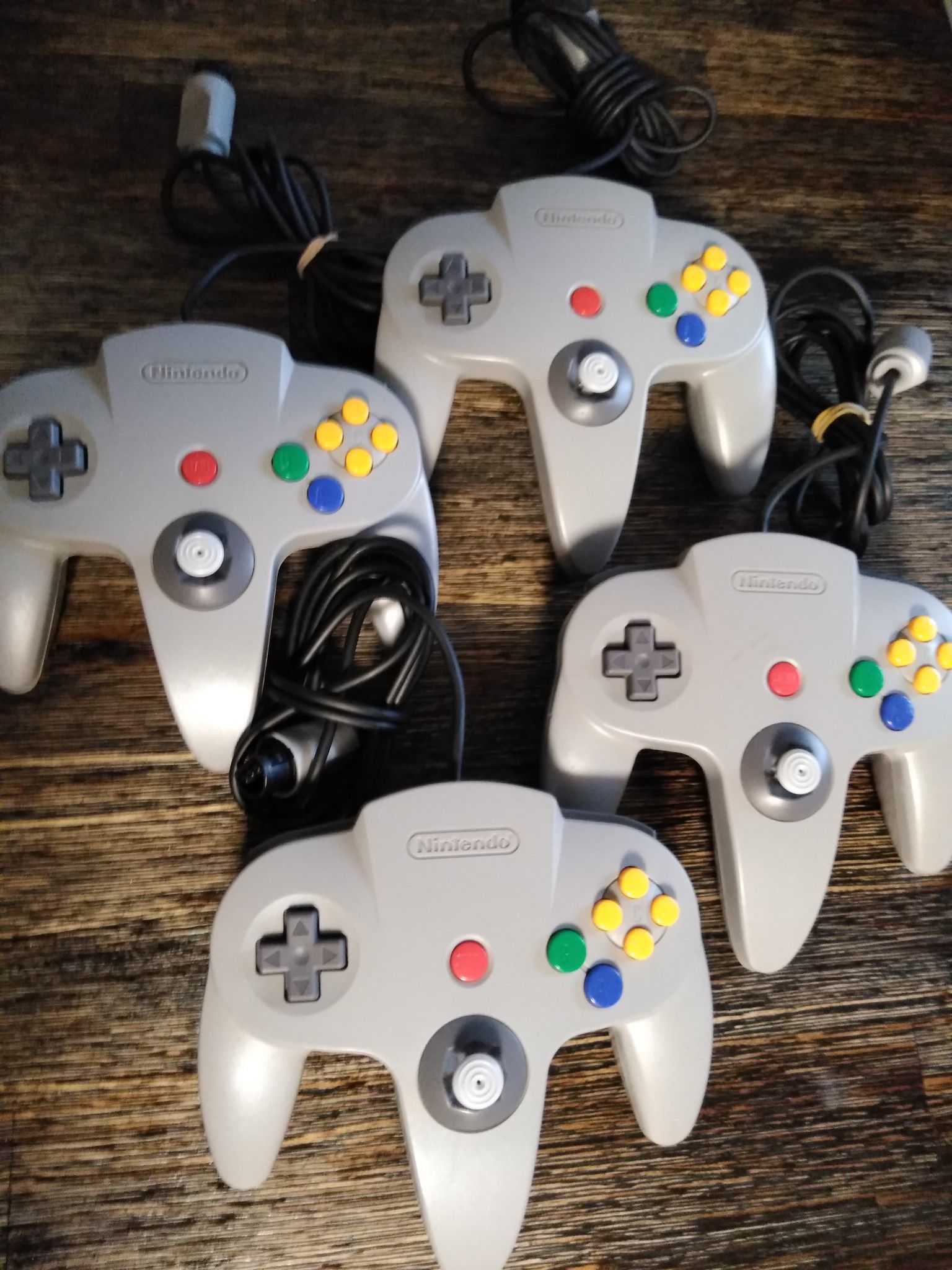 Nintendo 64 controllers