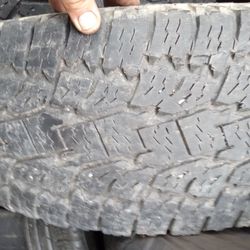 285/70/17 Nice Pair Of Tires Over Half Tread